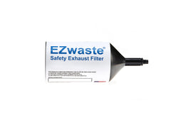 EZwaste® 100 Safety Chemical Exhaust Filter, without Indicator, ¼-28 Thread, 25/CS