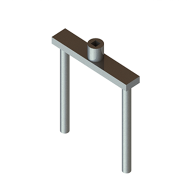 VersaCap®  Torque Tool, 3/8" Square Drive, for 83B Cap, SS316L, Double Bagged, 1/CS | Foxx Life Sciences