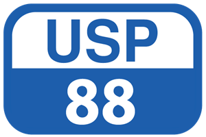 USP 88 logo with blue and white colors