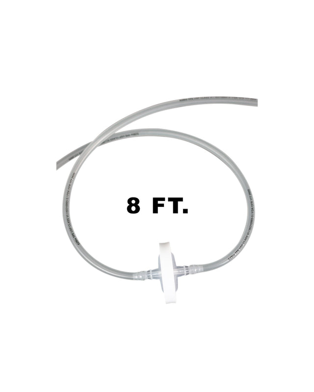 Vactrap™ G Tubing Extension for Plastic Bottles, 8 feet (8'), with 0.2 µm PTFE Inline Vent Filter, 1/EA | img_1 | Foxx Life Sciences Global | shopfls.com