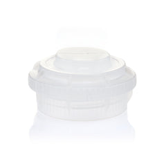 EZBio® GL45 Open Cap & Closed Adapter, Natural PP for Glass Bottles