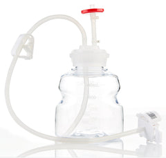 EZBio®pure Titanium Round MTO 500mL Bottle Assembly, GL45 VersaCap®, 10/CS