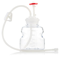 EZBio®pure Titanium Round MTO 500mL Bottle Assembly, GL45 VersaCap®, 10/CS