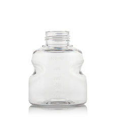 EZBio®pure TR Bottle, PETG, 500mL, GL45 Neck with No Cap, Non-Sterile