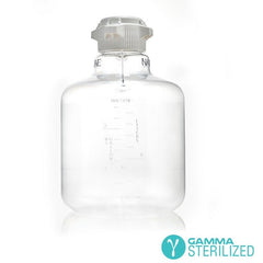 EZBio® Round Carboy 10 L (2.5 GAL) Polycarbonate (PC) with 83B VersaCap® Sterilized