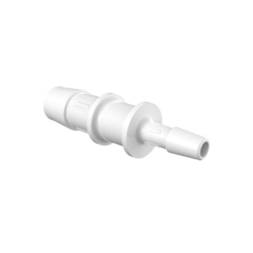 1/2" x 1/4" Reducer, Natural Kynar (PVDF)