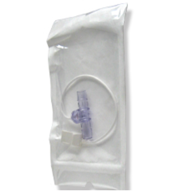 Single Use Pressure Sensor, 1/8" HB, Polysulfone, with Luer, Non-sterile, 10/pk