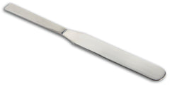 EZBio® Stainless Steel Spatula - 304 SS - Steel Handle - 100mm - 5/PK